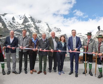 Opening exhibitions Sepp Forcher | © grossglockner.at/Neumayr