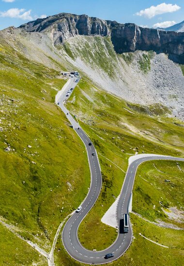 Glocknerroad, ascent to the Hochtor | © grossglockner.at/Michael Stabentheiner